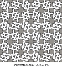 Seamless pattern with intersecting stripes. Abstract pattern in Arabic style.