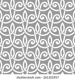 Seamless pattern with intersecting stripes. Abstract pattern in Arabic style.