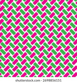 Seamless pattern of interwoven lines of colorful christmas colors striped geometric pattern-01