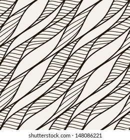 Seamless pattern. Irregular abstract grid texture