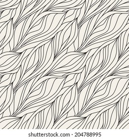 Seamless pattern. Irregular abstract grid texture with a diagonal direction. Hand drawn linear texture