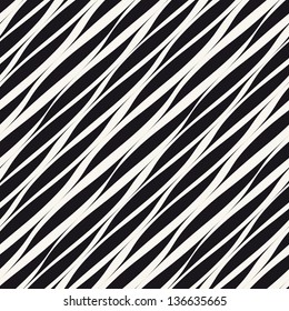 Seamless pattern. Irregular abstract striped texture with diagonal direction