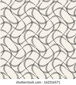 Seamless pattern. Irregular abstract striped texture