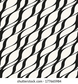 Seamless pattern. Irregular abstract striped texture with diagonal direction