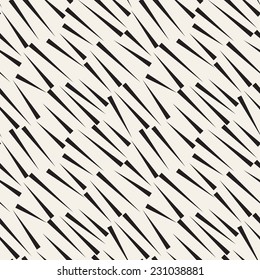 Seamless pattern. Irregular abstract striped texture with diagonal thin triangles