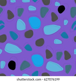 seamless pattern with irregular shapes  and different color. can be used for textile print, wrapping paper or as abstract background