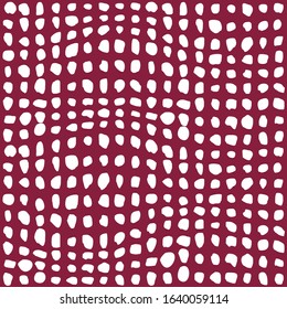 Seamless pattern of irregular shapes. Fascinating background for textiles, surface, clothes, wallpaper, site backdrop. Eps file, vector image.
