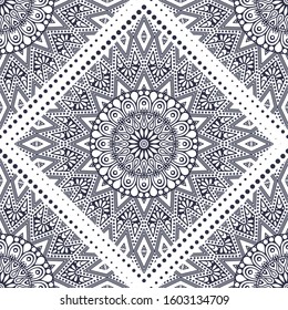 Seamless pattern. Islam, Arabic, Indian, ottoman motifs