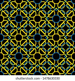 seamless pattern of islamic abstract ornament. design use for background, print and fashion design