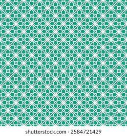  Seamless pattern in Islamic, Ornamental pattern. Traditional Arabic seamless ornament, Elegant background for cards.