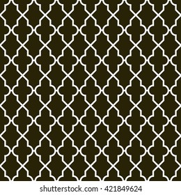 Seamless pattern in Islamic / Ornamental pattern. Traditional Arabic seamless ornament. / Elegant background for cards.
