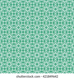 Seamless pattern in Islamic / Ornamental pattern. Traditional Arabic seamless ornament. / Elegant background for cards.