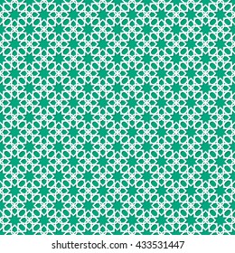 Seamless pattern in Islamic / Ornamental pattern. Traditional Arabic seamless ornament. / Elegant background for cards.