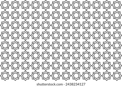 Seamless pattern in Islamic style. Vector background
