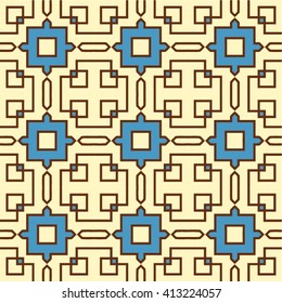 Seamless pattern in islamic style. Vector background
