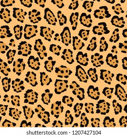 seamless pattern with jaguar skin. Animal print