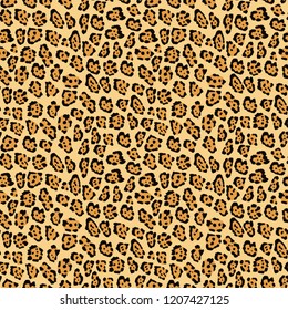 seamless pattern with jaguar skin. Animal print