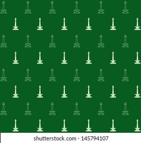 seamless pattern  of Jakarta 