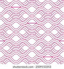 Seamless pattern of Japanese rope knot vector. Endless texture can be used for wallpaper, pattern fills, web page background,surface textures.