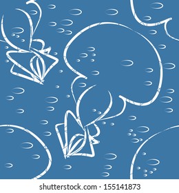 seamless pattern    jellyfish
