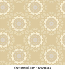 seamless pattern with kaleidoscopes