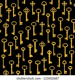 Seamless Pattern With Key