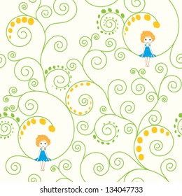 seamless pattern for kids