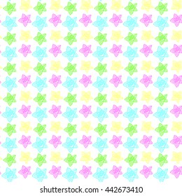 seamless pattern for kids. Vector illustration. 