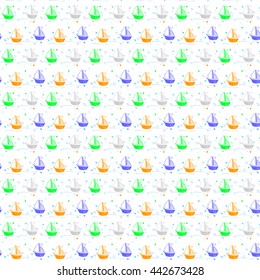 seamless pattern for kids. Vector illustration. 