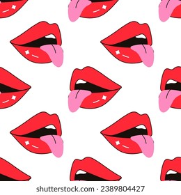 patrón inquebrantable, beso, amor, mordida de vampiros, labios y lengua