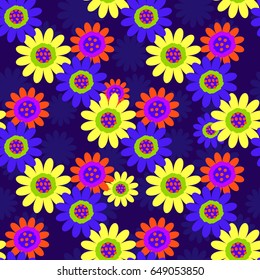 seamless pattern with kittens, for textiles, rooms, Wallpaper 2