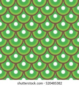 Seamless pattern with kiwi. Abstract background. Vector illustration. Pattern for the wrapping, home decor, website, brochures and presentations in a modern style and bright color