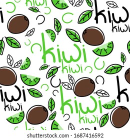 
 patrón impecable. Fruta kiwi. alimentos saludables y orgánicos