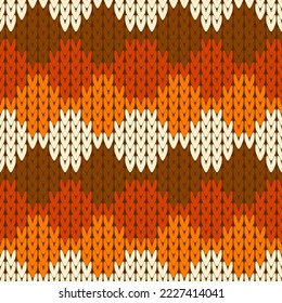 Seamless pattern with knitted silk. Wallpaper for Halloween decorations. Patterns for decorating wrapping paper and fabric.