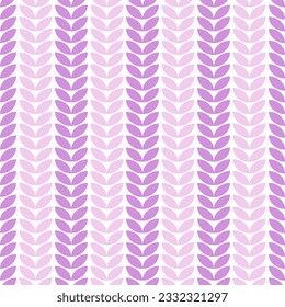 Seamless pattern of Knitted stripes in purple, vector background. seamless for wallpaper, card, page, shirt, fashion, wrapping paper.