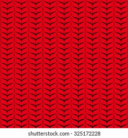 Seamless pattern knitted texture