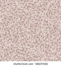 Seamless pattern of knitting braids, endless texture, stylized sweater fabric. Texture for web, print, wallpaper, fall winter fashion, textile design, website background, holiday home decor, fabric