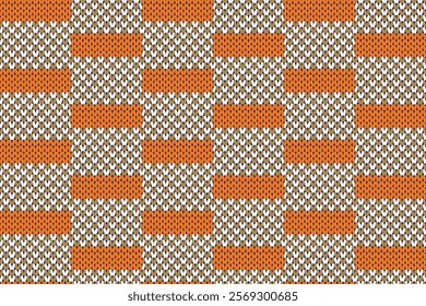 seamless pattern of knitting texture for the background of the postcards, invitations, wallpapers, banners and fabric pattern.