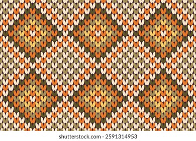 seamless pattern of knitting texture for the background of the postcards, invitations, wallpapers, banners and fabric pattern.