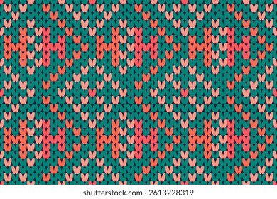 seamless pattern of knitting texture for the background of the postcards, invitations, wallpapers, banners and fabric pattern.
