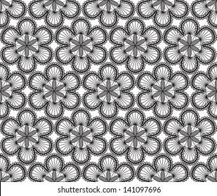 seamless pattern of lace