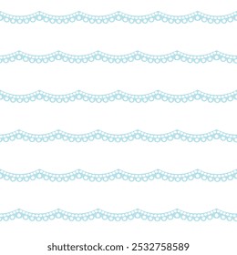 Seamless pattern with lace pattern. Vector illustration.