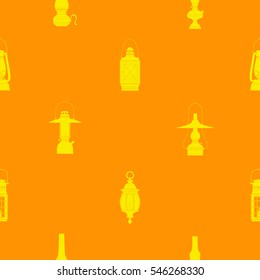 seamless pattern with lanterns for your design