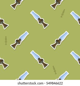 seamless pattern with lanterns for your design