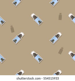 seamless pattern with lanterns for your design