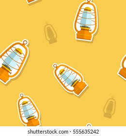 seamless pattern with lanterns for your design