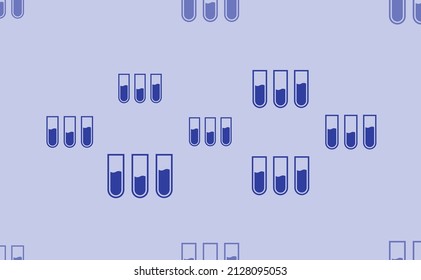 Seamless pattern of large isolated blue water game symbols. The pattern is divided by a line of elements of lighter tones. Vector illustration on light blue background