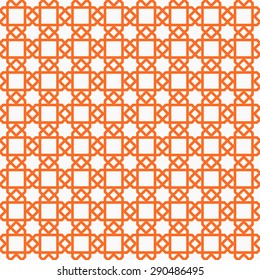 Seamless Pattern of  Lattice of Chinese Style.