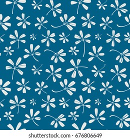 A seamless pattern with leaf.