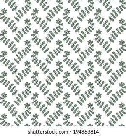 Seamless pattern with leaf, abstract leaf texture, endless background. 